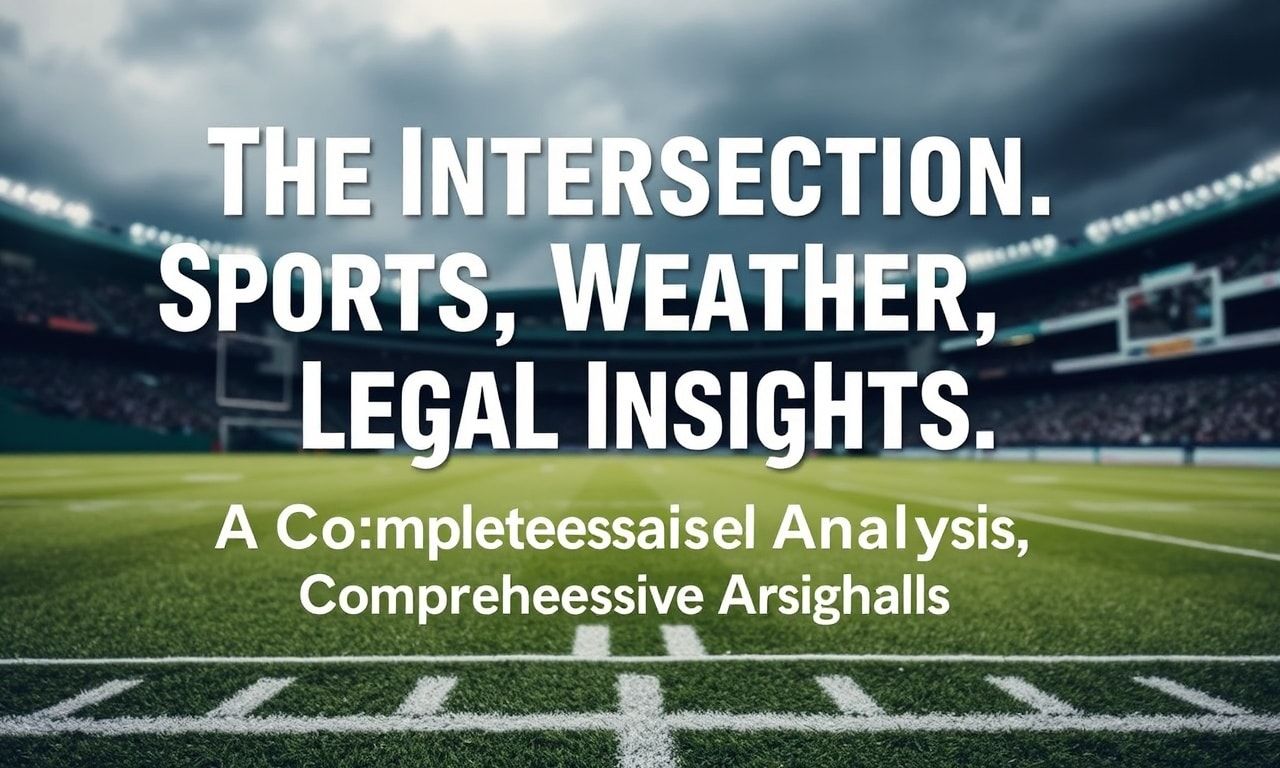 featured-the-intersection-of-sports-weather-and-legal-insig The Intersection of Sports, Weather, and Legal Insights: A Comprehensive Analysis
